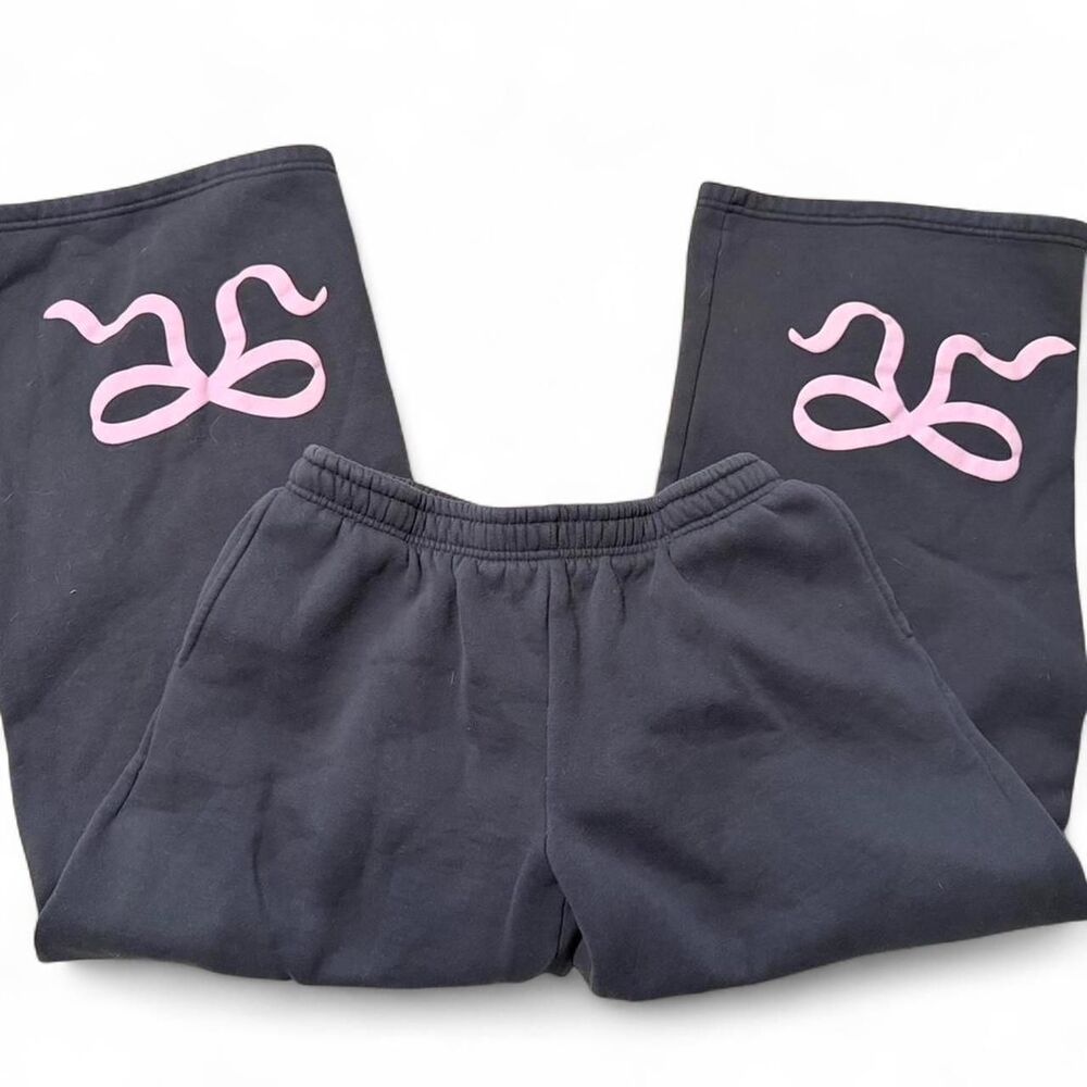 Edikted Women's Grey and Black Joggers